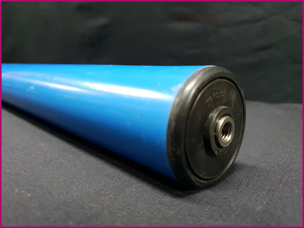 25/38mm Förderrollen Tragrollen Untergurtrolle Länge100-800mm 201 Edelstahl eB
